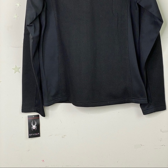 SPYDER Men’s black zip front jacket - Picture 13 of 14